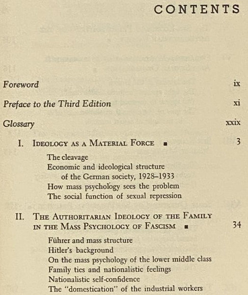 The Mass Psychology of Fascism (Noonday 396)