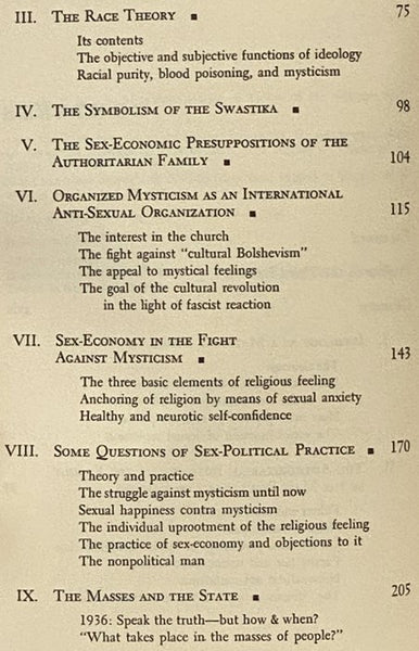 The Mass Psychology of Fascism (Noonday 396)