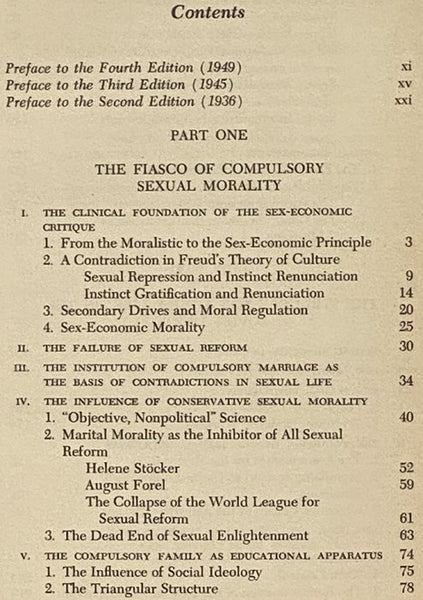 The Sexual Revolution: Toward a Self-Governing Character Structure