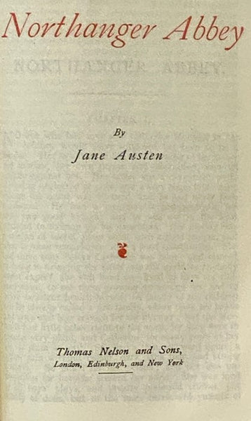 Emma; Northanger Abbey