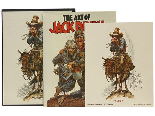The Art of Jack Davis! [with] Signed Numbered Lithograph of 'Rusty'