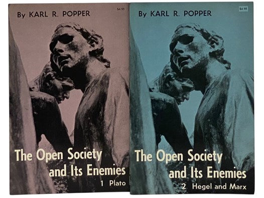 The Open Society and Its Enemies, in Two Volumes: 1: The Spell of Plato; 2: The High Tide of Prophecy: Hegel, Marx, and the Aftermath (Princeton Paperbacks 219 and 220)