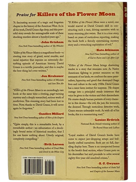 Killers of the Flower Moon: The Osage Murders and the Birth of the FBI
