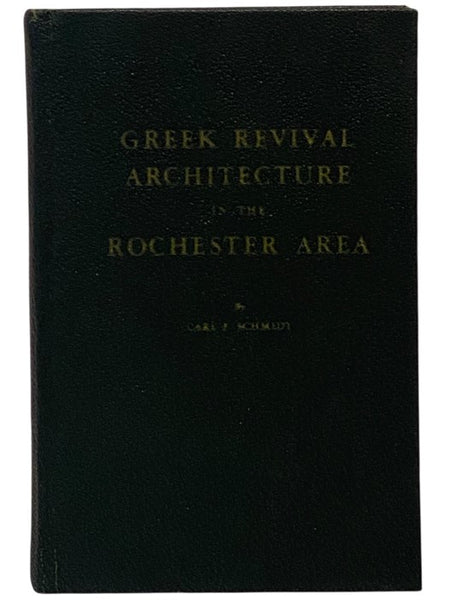 Greek Revival Architecture in the Rochester Area