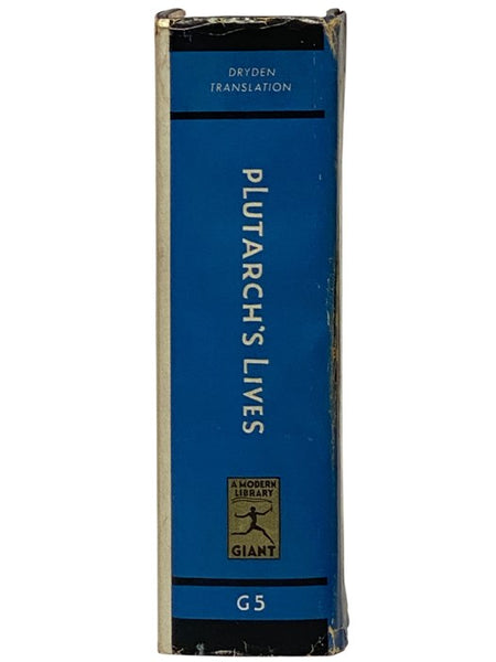 Plutarch: The Lives of the Noble Grecians and Romans (The Modern Library of the World's Best Books) (Modern Library Giants G5)