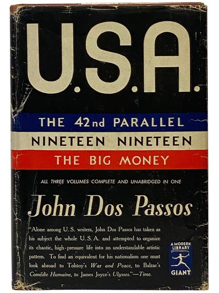 U.S.A.: I. The 42nd Parallel; II. Nineteen Nineteen; III. The Big Money (The Modern Library of the World's Best Books, ML Giant G44)