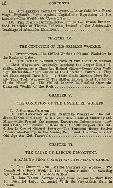 Capital and Labor