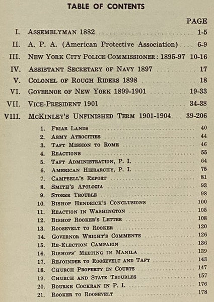 Theodore Roosevelt and Catholics, 1882-1919