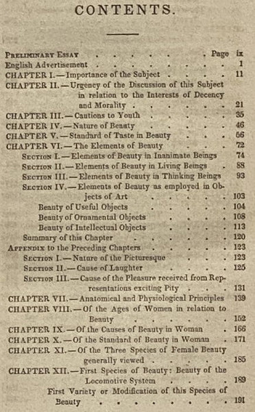 Beauty; Illustrated Chiefly by an Analysis and Classification of Beauty in Woman.