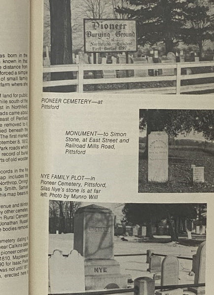Northfield on the Genesee... Early Times in Monroe County, N.Y., with Town Minutes and Highway Records, 1796-1814, and Biographies of Nearly 500 Early Families