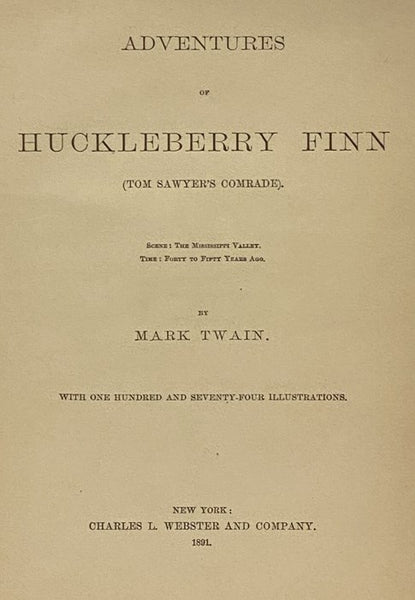 Adventures of Huckleberry Finn (Tom Sawyer's Comrade).