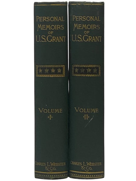 Personal Memoirs of U.S. Grant, in Two Volumes [Ulysses] [Shoulder Strap Edition]