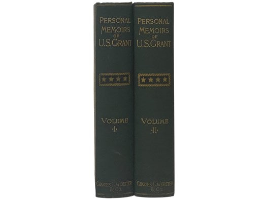 Personal Memoirs of U.S. Grant, in Two Volumes [Ulysses] [Shoulder Strap Edition]
