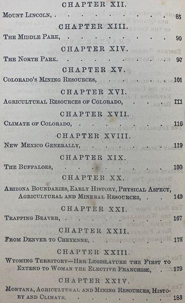 Beyond the West; Containing an Account of Two Years' Travel in That Other Half of Our Great Continent Far Beyond the Old West, on the Plains, in the Rocky Mountains, and Picturesque Parks of Colorado. Also, Characteristic Features of New Mexico, Arizona,…