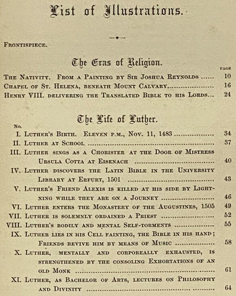 The Life of Luther: Illustrated by Engravings from Gustav Konig. with an Introduction, and a View of the Reformation of England, by the Rev. George Croly, LL.D. [Martin]