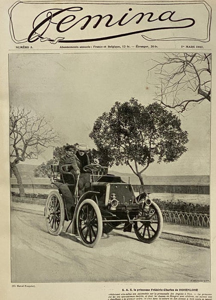 Femina: Publication Bi-Mensuelle Illustree, Tome I, 1901: Numero 1, 1st Fevrier 1901 - Numero 22, 15 Decembre 1901 [Magazine Issues 1-22]