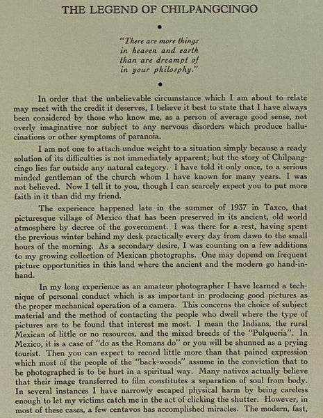 The Legend of Chilpangcingo