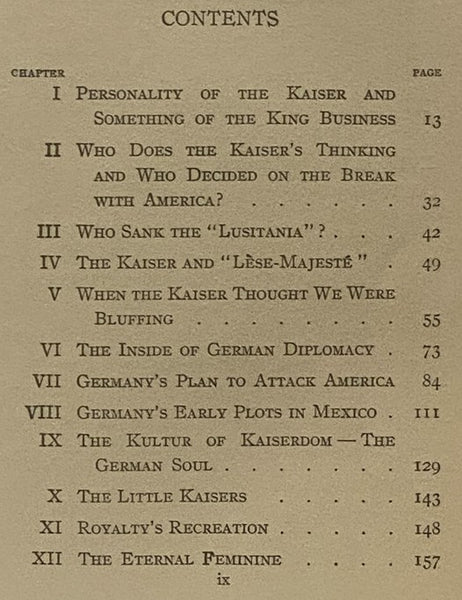 Face to Face with Kaiserism