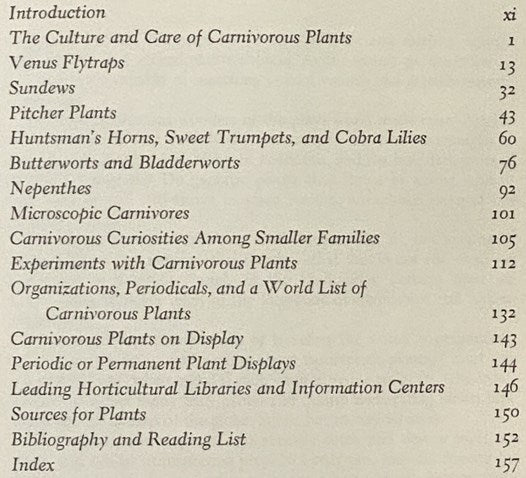 Cultivating Carnivorous Plants