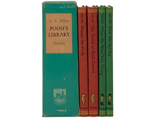 A.A. Milne Four Volume Set of New Uniform Editions: Winnie-the-Pooh; The House at Pooh Corner; Now We Are Six; When We Were Very Young