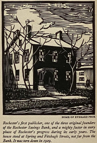 In Rochester 100 Years Ago and Now: Centennial of Rochester Savings Bank, 1831-1931
