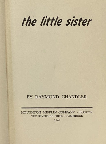 The Little Sister (The Philip Marlowe Series Book 5)