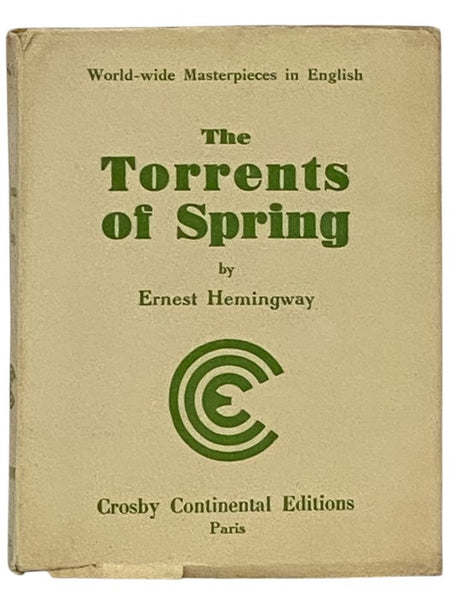 The Torrents of Spring: A Romantic Novel in Honor of the Passing of a Great Race