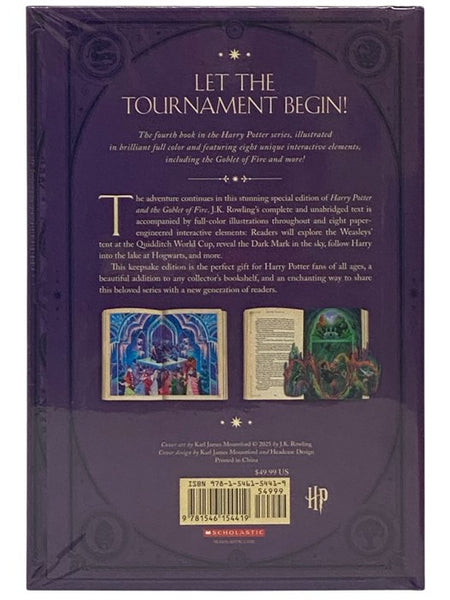 Harry Potter and the Goblet of Fire (Harry Potter, Book 4) (MinaLima)