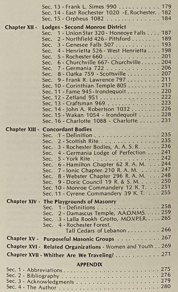 History of Masonry in Monroe County, 1810-1970 [New York]