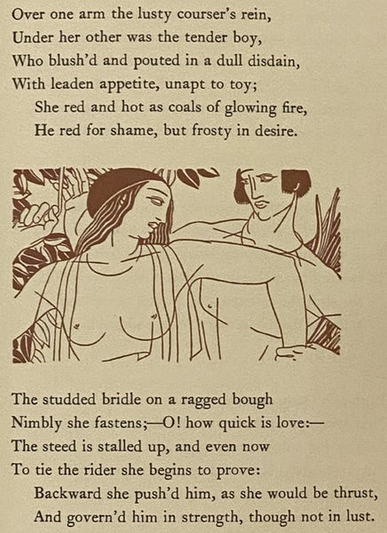 William Shakespeare's Venus and Adonis