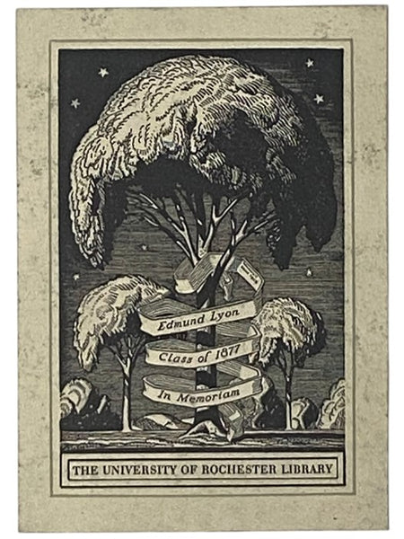 Rockwell Kent Woodcut Bookplate