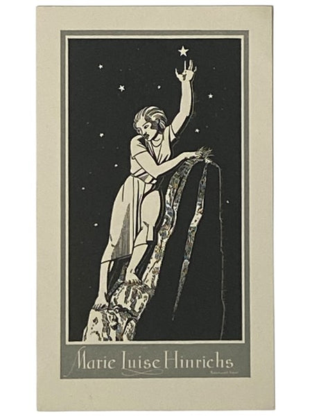Rockwell Kent Woodcut Bookplate