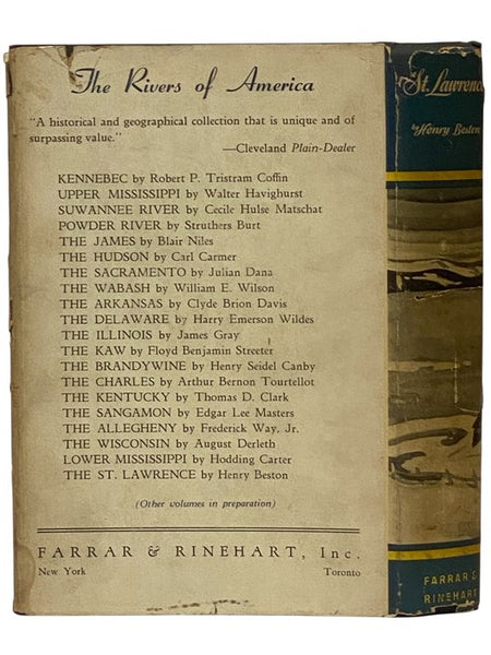 The St. Lawrence (The Rivers of America Series) [Saint]