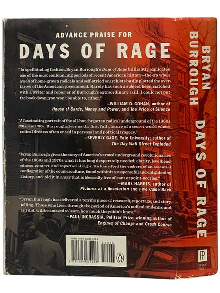 Days of Rage: America's Radical Underground, the FBI, and the Forgotten Age of Revolutionary Violence