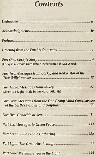 The Call Goes Out: Messages from the Earth's Cetaceans - Interspecies Communication