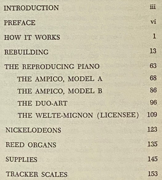 Rebuilding the Player Piano