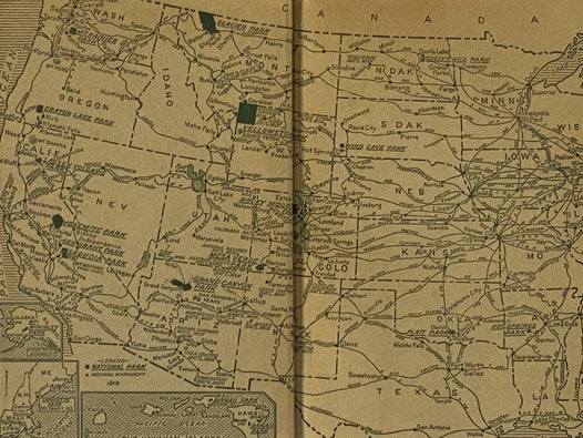 The Book of the National Parks, with Maps and Illustrations