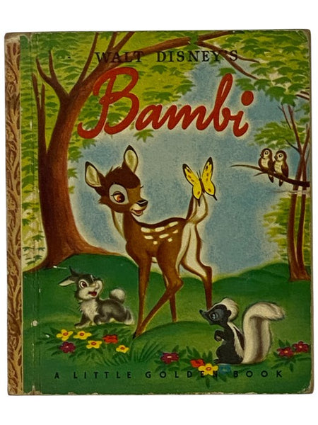 Walt Disney's Bambi: Based on the Original Story by Felix Salten (A Little Golden Book) (Walt Disney's Little Library D7)