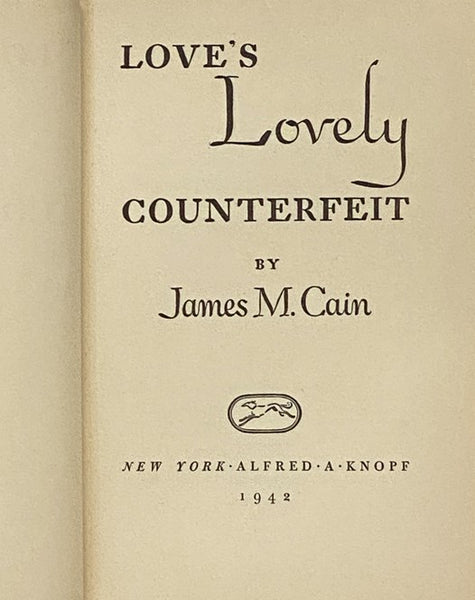 Love's Lovely Counterfeit