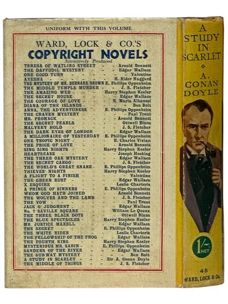 A Study in Scarlet: The First Book About Sherlock Holmes