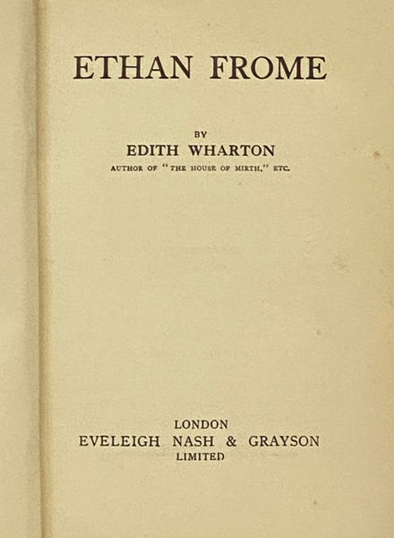 Ethan Frome