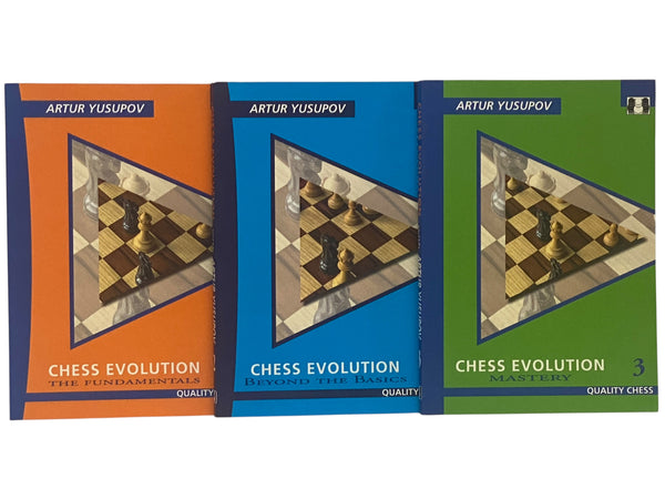 Chess Evolution, in Three Volumes: 1: The Fundamentals; 2: Beyond the Basics; 3: Mastery