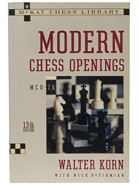 Modern Chess Openings (MCO-13) (McKay Chess Library)