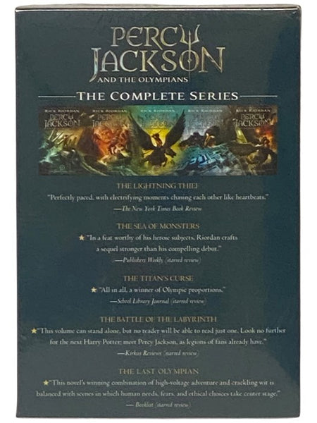 Percy Jackson and the Olympians: The Complete Series Boxed Set (Books 1-5)