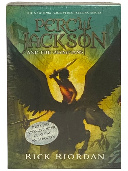 Percy Jackson and the Olympians: The Complete Series Boxed Set (Books 1-5)