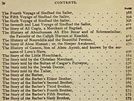 The Arabian Nights' Entertainments; or, The Thousand and One Nights