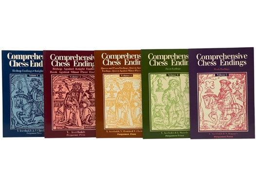 Comprehensive Chess Endings Five Volume Set: Bishop Endings, Knight Endings; Bishop Against Knight Endings, Rook Against Minor Piece Endings; Queen and Pawn Endings, Queen Against Rook Endings, Queen Against Minor Piece Endings; Pawn Endings; Rook Ending…