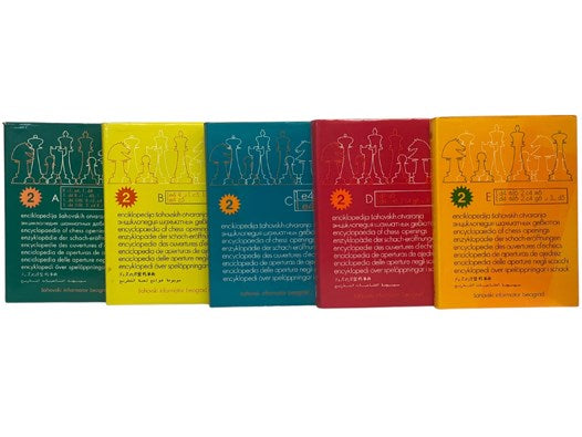 Encyclopedia of Chess Openings, in Five Volumes: A, B, C, D, E