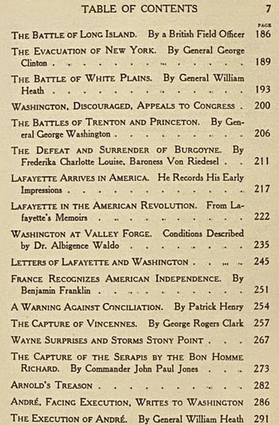 America: Great Crises in Our History Told by Its Makers - A Library of Original Sources: Volume III [3]: Revolution, 1753-1783