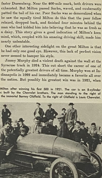 The Indianapolis 500: The Story of the Motor Speedway [Indy]